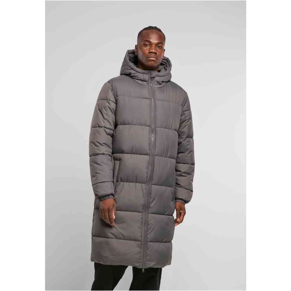 Urban Classics - Long Puffer coat - Grey
